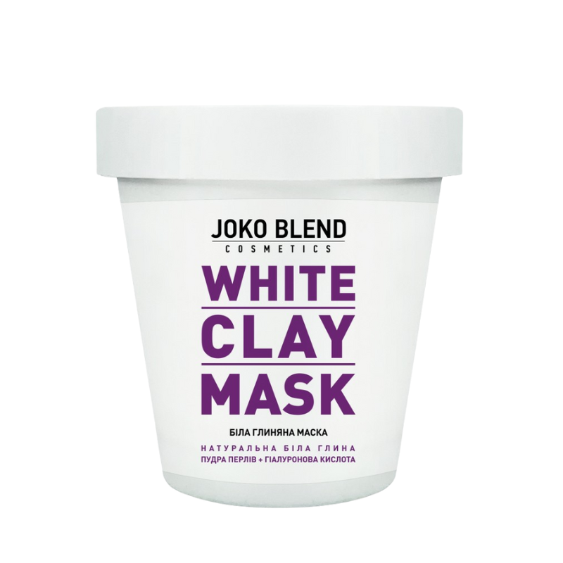 Тонизирующая маска для лица White Clay Mask Joko Blend, 200 г